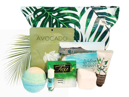 AVOCADO Mask Skin Care Package Gift Ideas Hawaiian Theme for Women